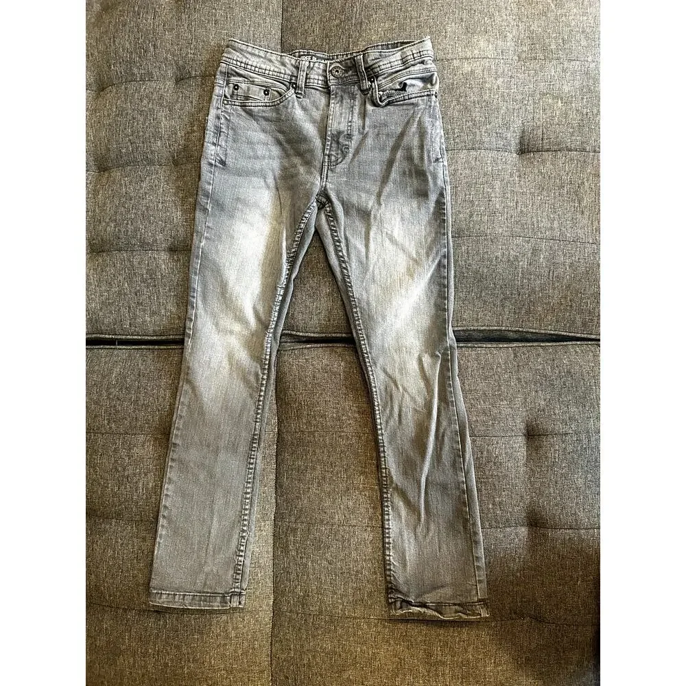 Free Planet Sustainable Denim Stretch Straight Leg Jeans - (Unisex Size 28 x 30)